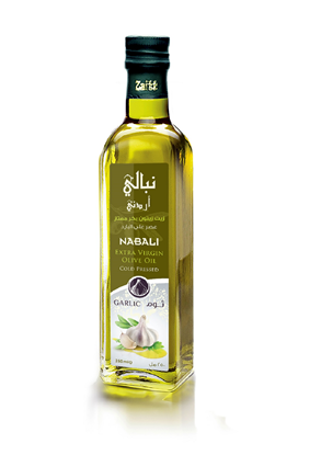 Picture of Nabali Extra Virgin Olive Oil - Garlic